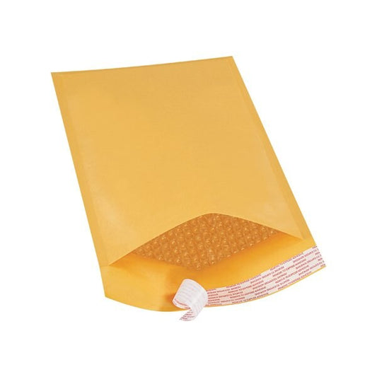 8-1/2 x 14-1/2'' Kraft Freight Saver Pack #3 Self-Seal Bubble Mailers, 70PK