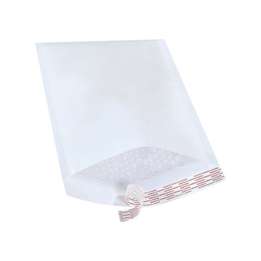 8-1/2 x 14-1/2'' White #3 Self-Seal Bubble Mailers, 100PK