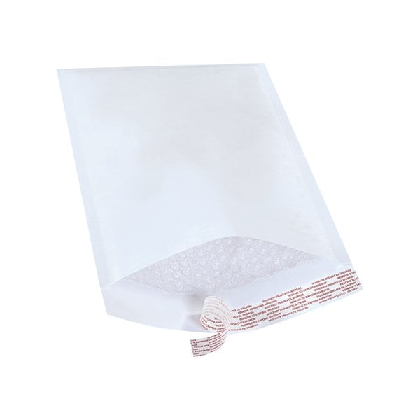 8-1/2 x 14-1/2'' White #3 Self-Seal Bubble Mailers, 25PK
