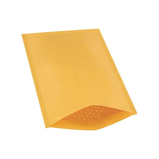8-1/2 x 14-1/2'' Kraft #3 Heat-Seal Bubble Mailers, 100PK