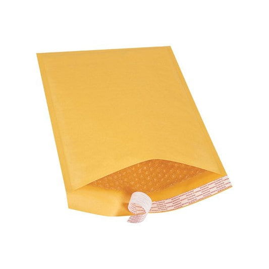 9-1/2 x 14-1/2'' Kraft Freight Saver Pack #4 Self-Seal Bubble Mailers, 70PK