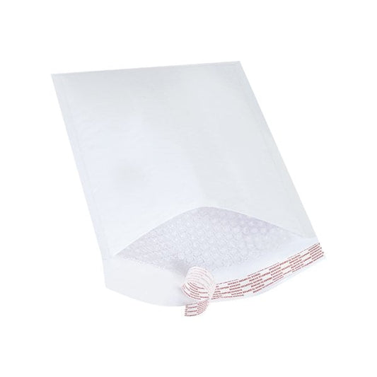9-1/2 x 14-1/2'' White #4 Self-Seal Bubble Mailers, 25PK