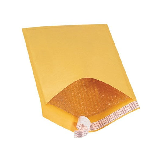 10-1/2 x 16'' Kraft Freight Saver Pack #5 Self-Seal Bubble Mailers, 70PK
