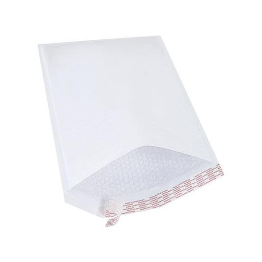 12-1/2 x 19'' White #6 Self-Seal Bubble Mailers, 25PK