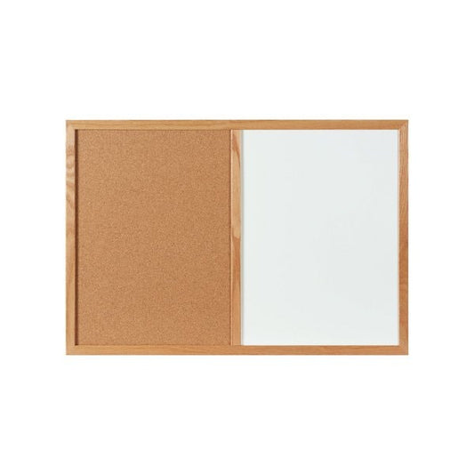 Combination Dry Erase/Cork Board 3 x 2'
