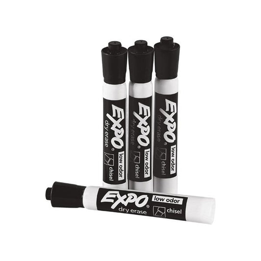 Expo Black Dry Erase Markers, 12PK