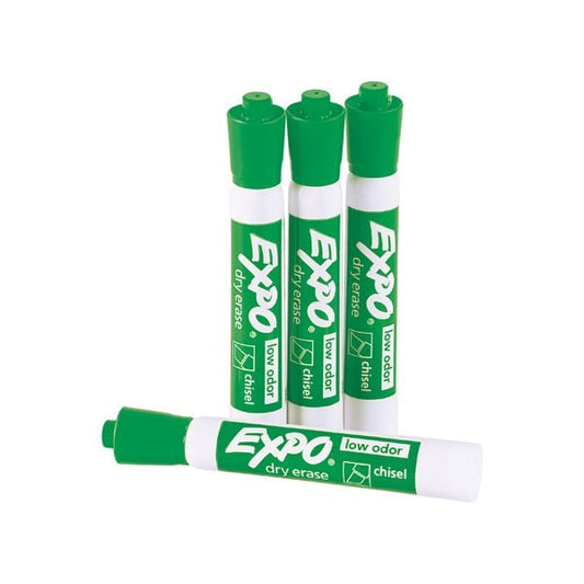 Expo Green Dry Erase Markers, 12PK