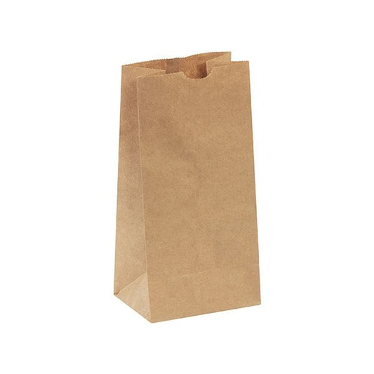 5 x 3 1/4 x 9 3/4'' Kraft Hardware Bags, 400PK