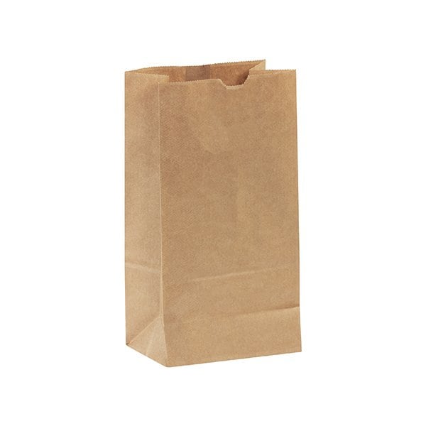 6 x 3 5/8 x 11'' Kraft Hardware Bags, 400PK