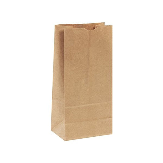 6 5/16 x 4 1/8 x 13-3/8'' Kraft Hardware Bags, 400PK