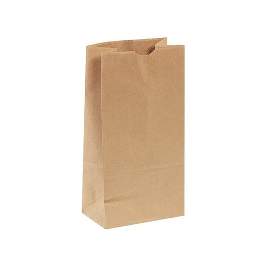 7 1/8 x 4-1/2 x 13 3/4'' Kraft Hardware Bags, 400PK