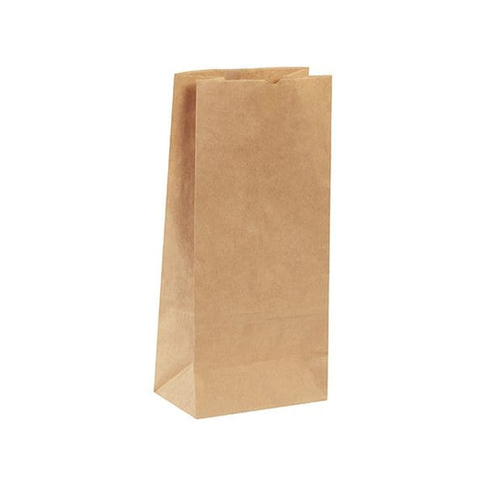 8 1/4 x 5 1/4 x 18'' Kraft Hardware Bags, 400PK