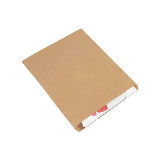 15 x 18'' Kraft Flat Merchandise Bags, 500PK