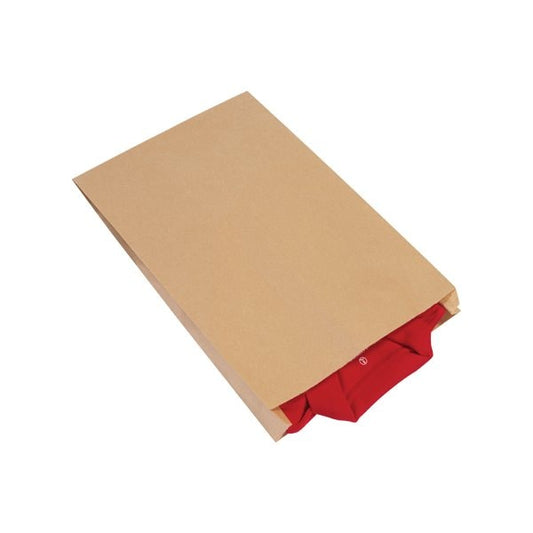14 x 3 x 21'' Kraft Gusseted Merchandise Bags, 500PK