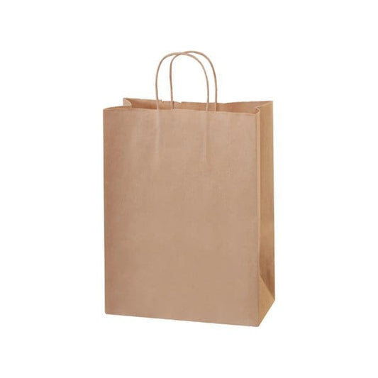 10 x 5 x 13'' Kraft Paper Shopping Bags, 250PK