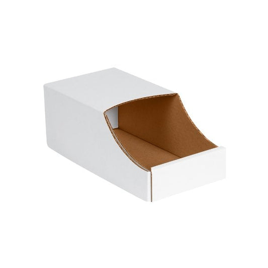 6 x 12 x 4-1/2'' Stackable Bin Boxes, 50PK