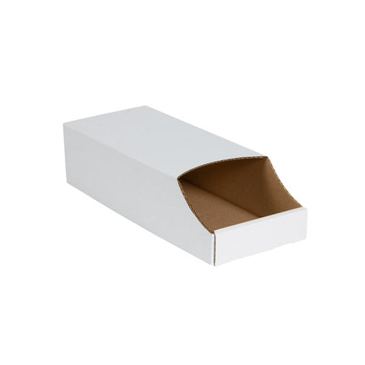 8 x 18 x 4-1/2'' Stackable Bin Boxes, 50PK