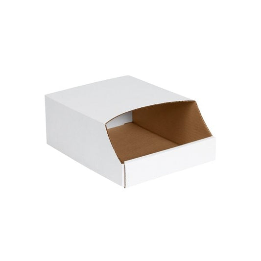 9 x 12 x 4-1/2'' Stackable Bin Boxes, 50PK