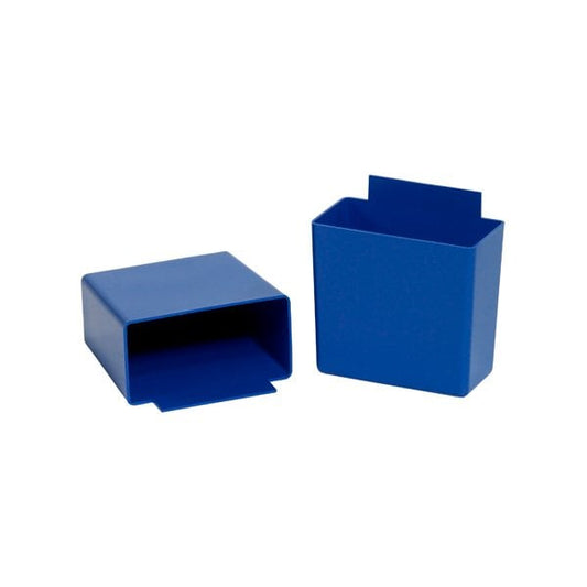 3 1/4 x 1 3/4 x 3 Blue Shelf Bin Cups, 48PK