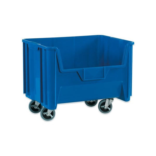 19-7/8 x 15 1/4 x 12 7/16'' Blue Mobile Giant Stackable, 3PK