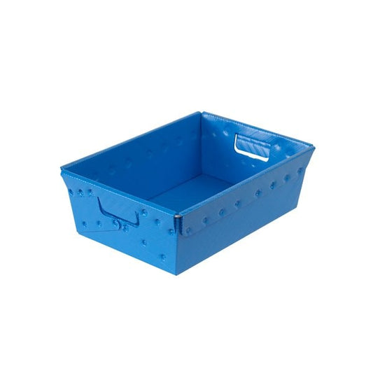 18 x 13 x 6'' Blue Space Age Totes, 6PK