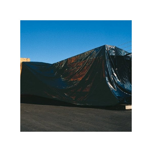 8 x 100' - 6 Mil Black Poly Sheeting
