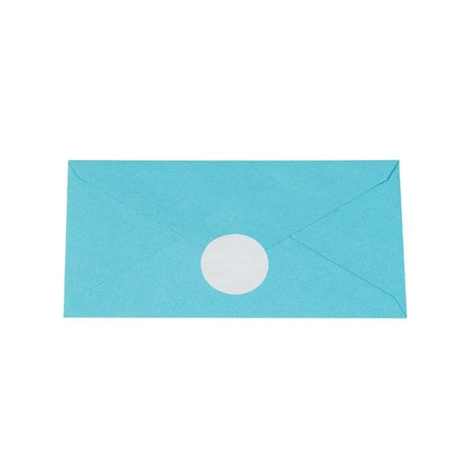 1'' White Circle Paper Mailing Labels