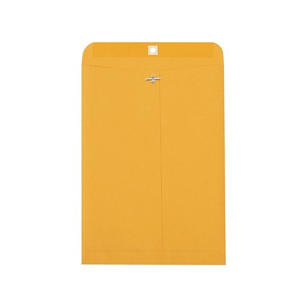 9 1/4 x 14-1/2'' Kraft Clasp Envelopes, 500PK