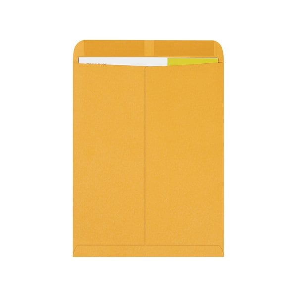 12 x 15-1/2'' Kraft Gummed Envelopes, 250PK