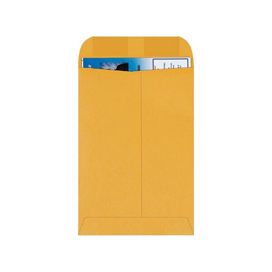6-1/2 x 9-1/2'' Kraft Gummed Envelopes, 2500PK