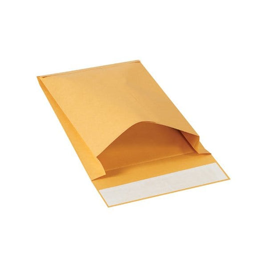 9 x 12 x 2'' Kraft Expandable Self-Seal Envelopes, 250PK