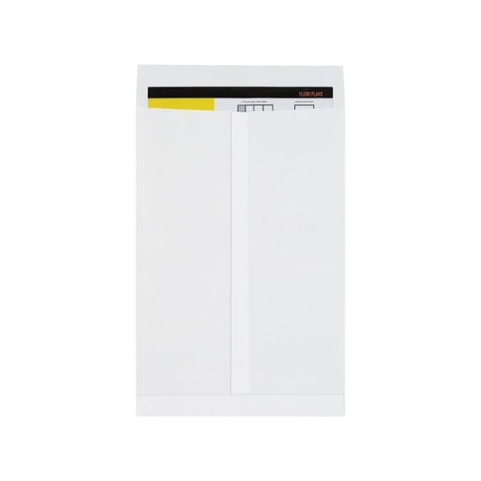 12-1/2 x 18-1/2'' White Jumbo Envelopes, 250PK