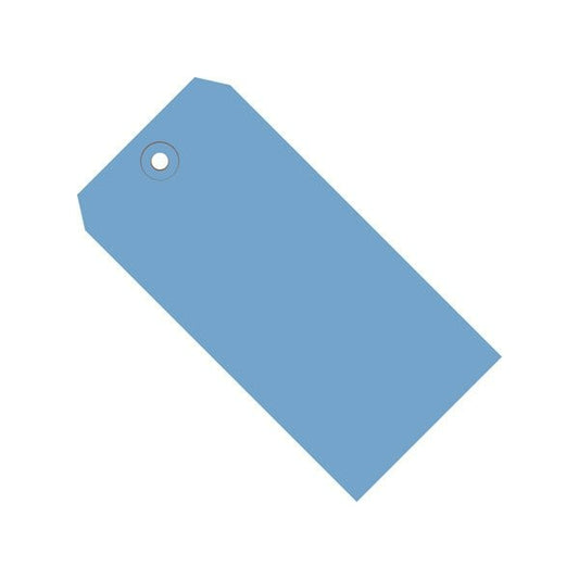 5 1/4 x 2 5/8'' Dark Blue 13 Pt. Shipping Tags, 1000PK