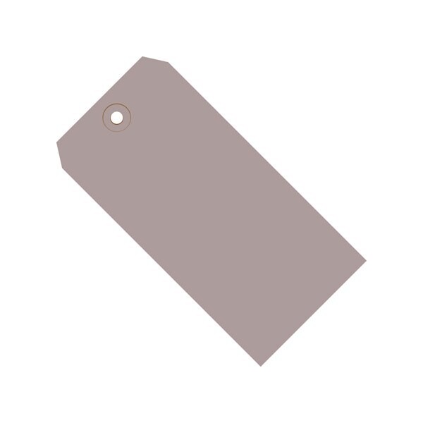 4 3/4 x 2-3/8'' Gray 13 Pt. Shipping Tags, 1000PK