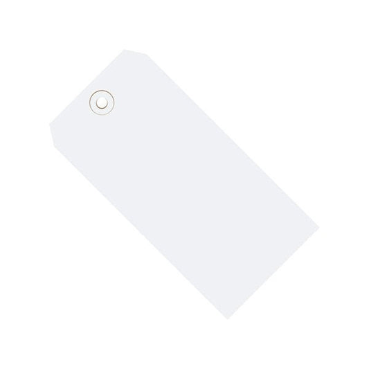3 3/4 x 1-7/8'' White 13 Pt. Shipping Tags, 1000PK