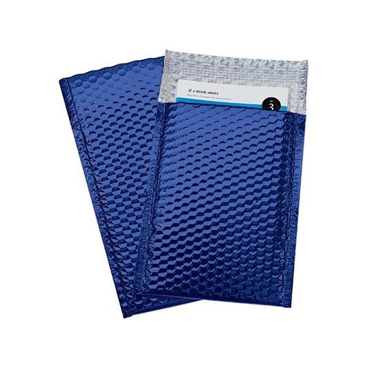 7-1/2 x 11'' Blue Glamour Bubble Mailers, 72PK