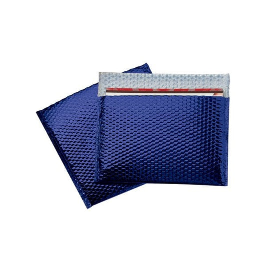 13 3/4 x 11'' Blue Glamour Bubble Mailers, 48PK