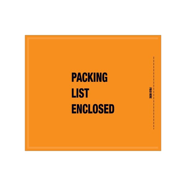 8-1/2 x 10'' - Mil-Spec ''Packing List Enclosed'' Envelopes, 1000PK