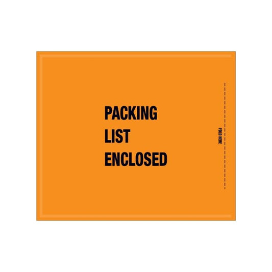 8-1/2 x 10'' - Mil-Spec ''Packing List Enclosed'' Envelopes, 1000PK