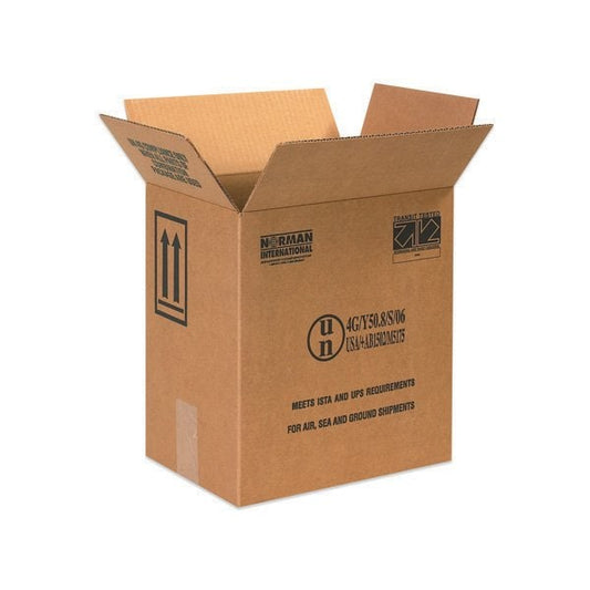 11-3/8 x 8-3/16 x 12-3/8'' 2 F-Style Paint Can Boxes, 20PK