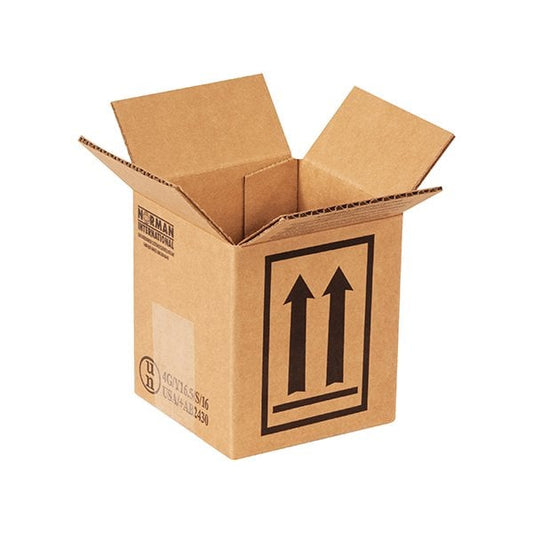 4 7/16 x 4 7/16 x 5'' 1 - 1 Quart Haz Mat Boxes, 25PK