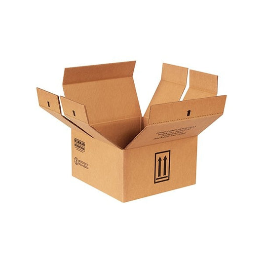 14 1/4 x 14 1/4 x 7 5/8'' 4 Haz Mat Boxes, 10PK