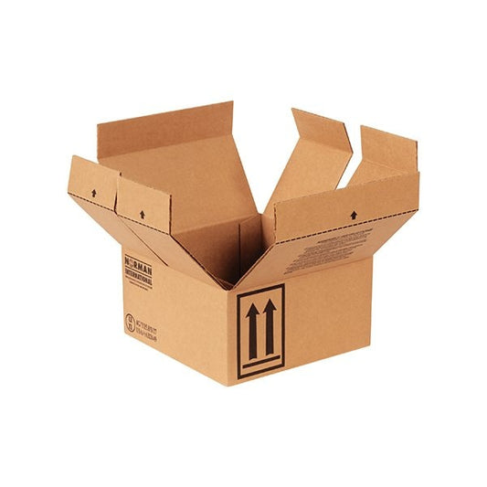 9 7/16 x 9 7/16 x 5'' 4 - 1 Quart Haz Mat Boxes, 25PK