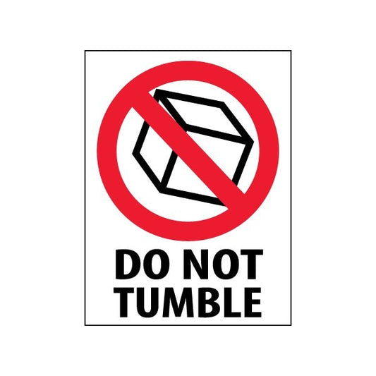 3 x 4'' - ''Do Not Tumble'' Labels