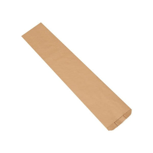 6 x 3-1/2 x 45'' Kraft Bags, 100PK