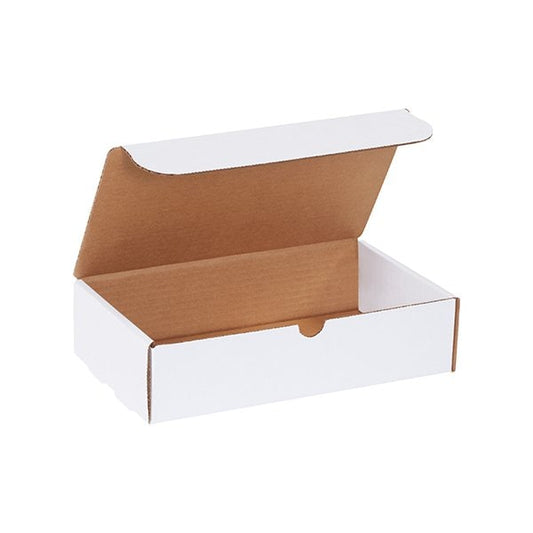 11 x 6-1/2 x 2-3/4'' White Literature Mailers, 50PK