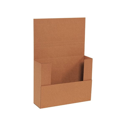 11 x 8-1/2 x 3'' Kraft Easy-Fold Mailers, 50PK