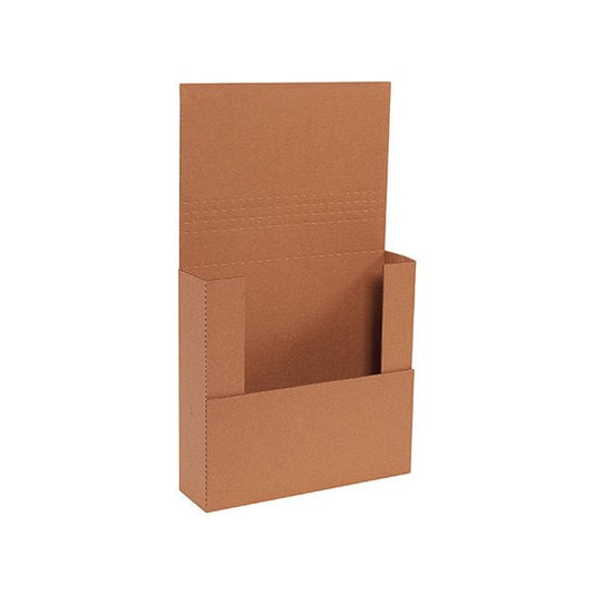 12 x 11-1/2 x 3'' Kraft Easy-Fold Mailers, 50PK