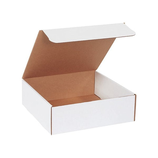 12 x 12 x 4'' White Literature Mailers, 50PK