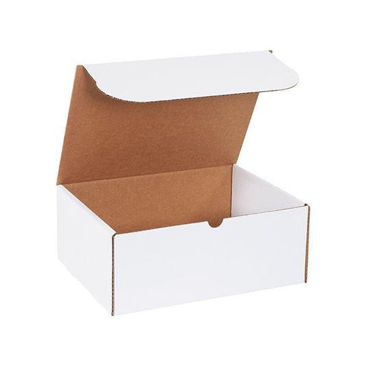 12 1/8 x 9-1/4 x 5'' White Literature Mailers, 50PK